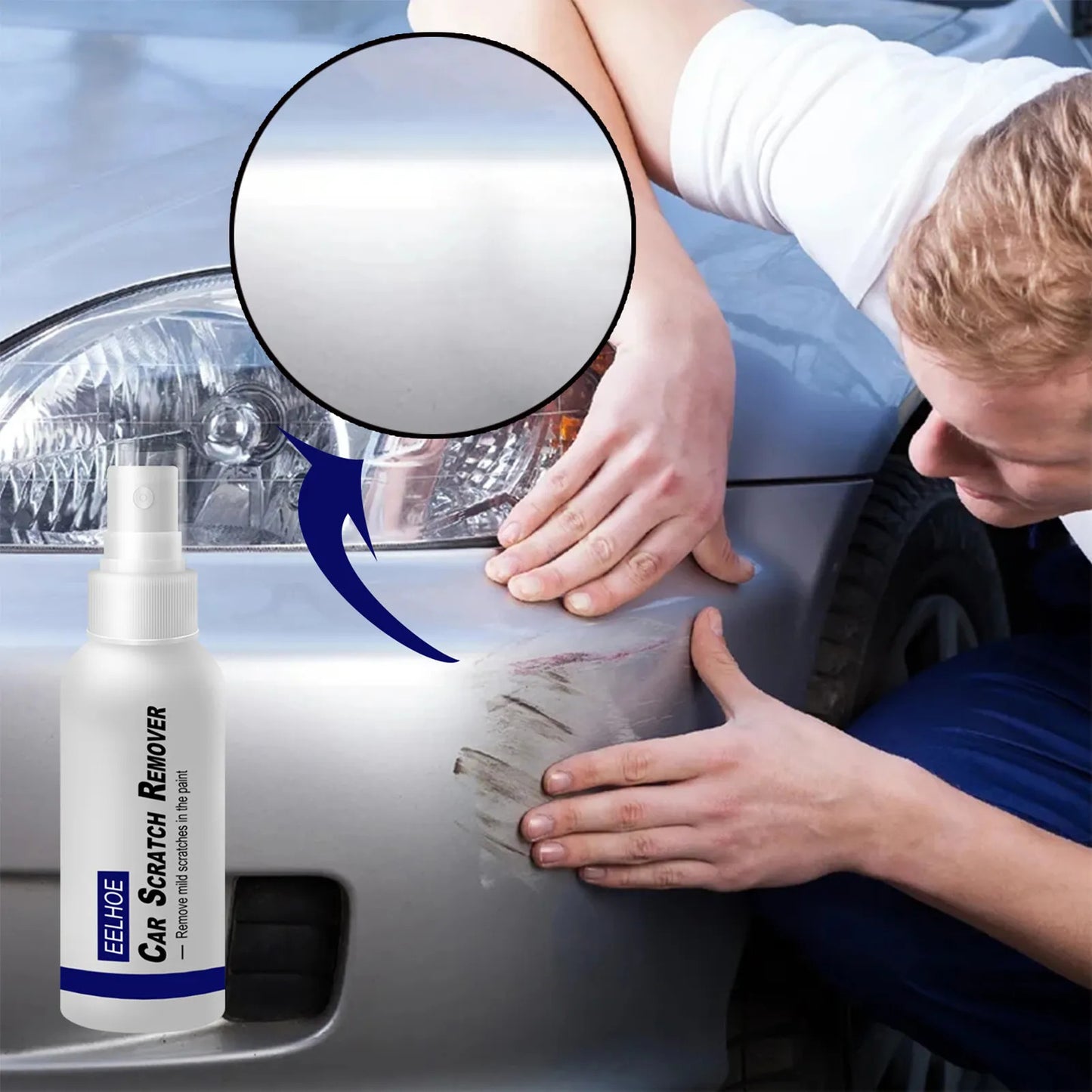 SCRATCH REPAIR AGENT/ERASER (FOR CARS AND BIKES)